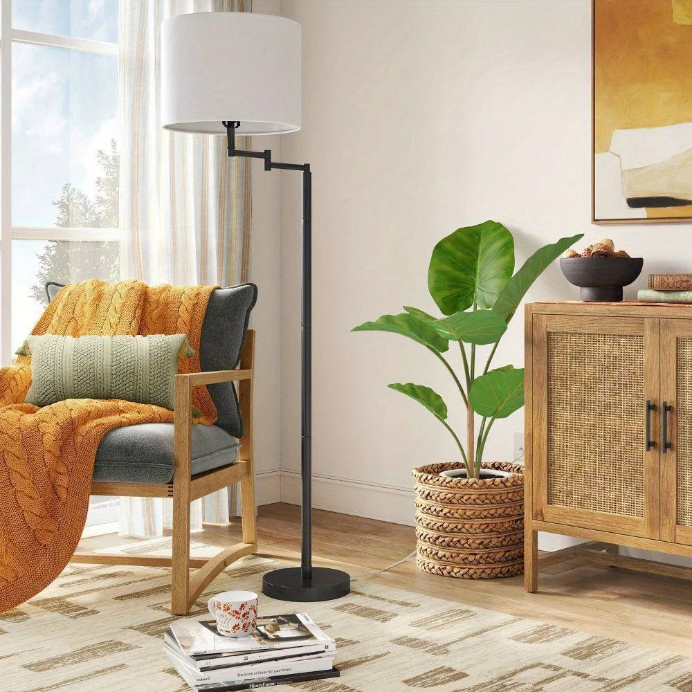Langford Adjustable Swing Arm Floor Lamp